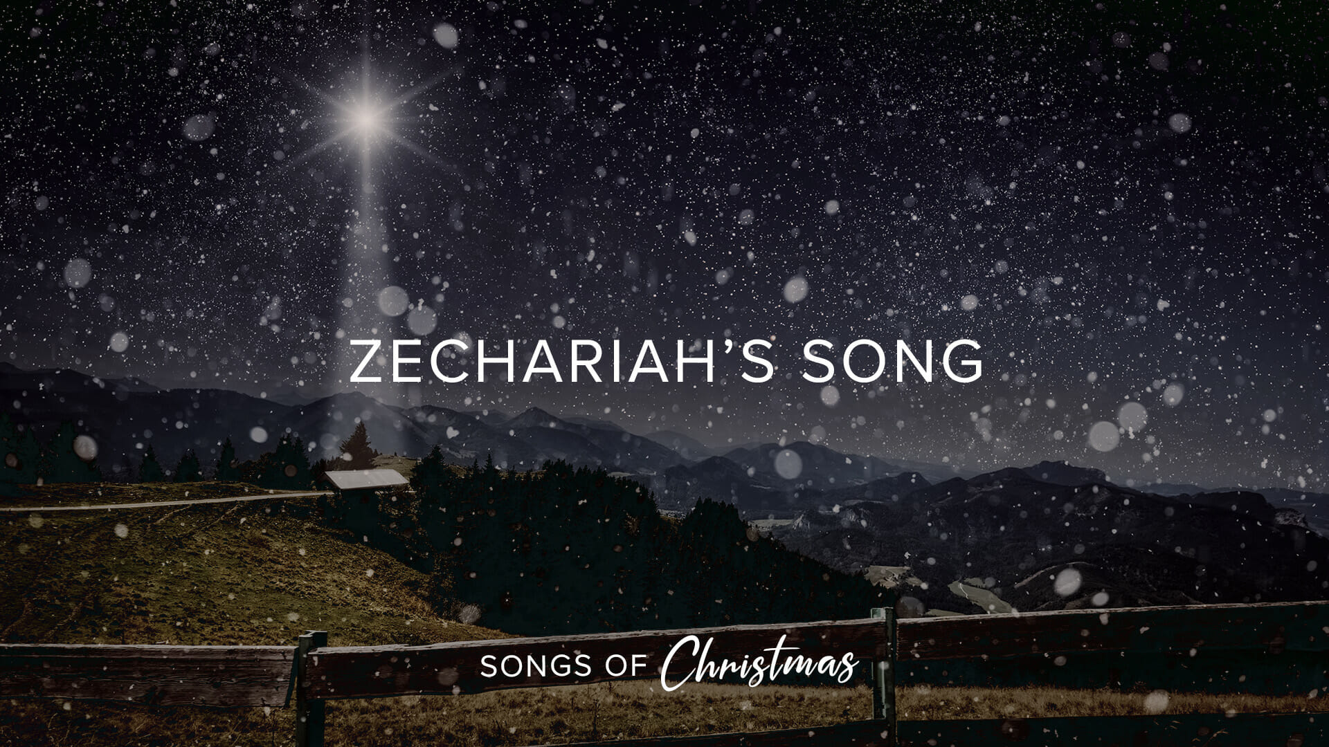 Zechariah's Song - Cornerstone Christian Community Church